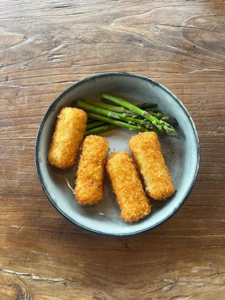 [00007] Aspergekroketten Groot 4 Stuks
