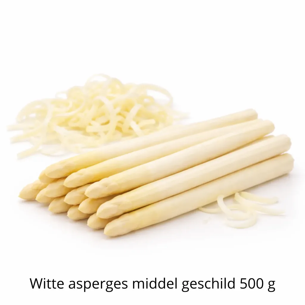 [5] Asperges middel geschild 1/2 kg