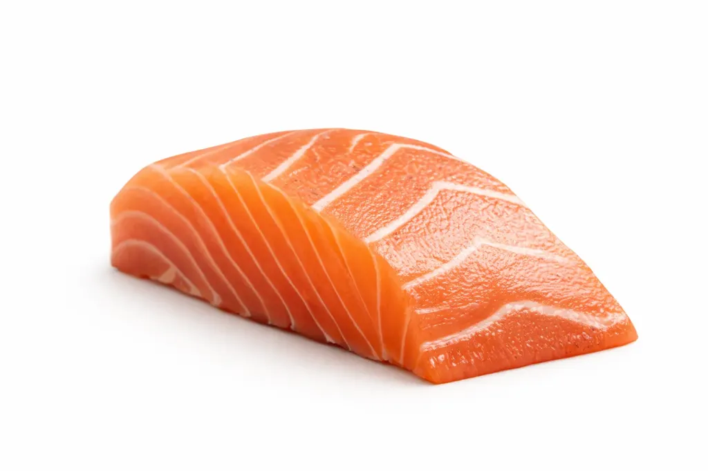 Blokje gerookte zalm