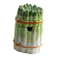 Asperge sauskom  groen / wit klein